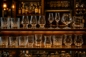 whisky glasses